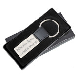 Graviruotas raktų pakabukas "Minutės ilgos, o metai trumpi"