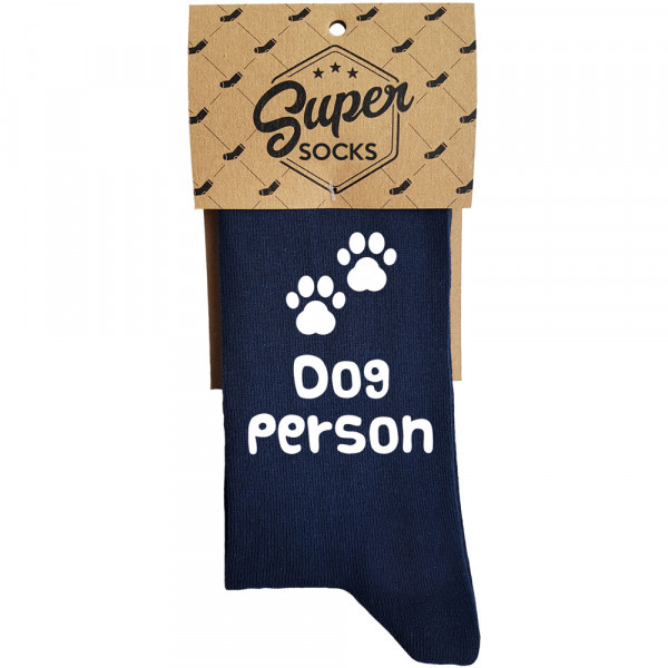 Kojinės "Dog person"