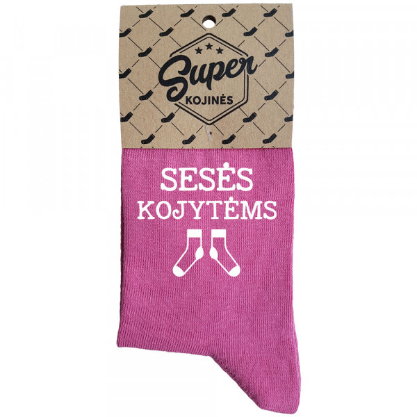 Moteriškos kojinės „Sesės kojytėms“ 