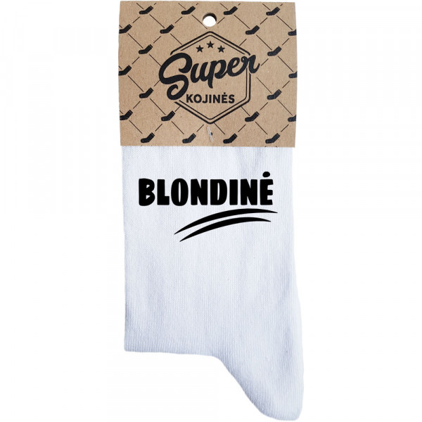 Moteriškos kojinės "Blondinė" 