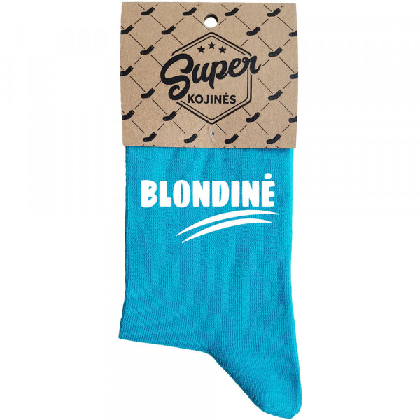 Moteriškos kojinės "Blondinė" 