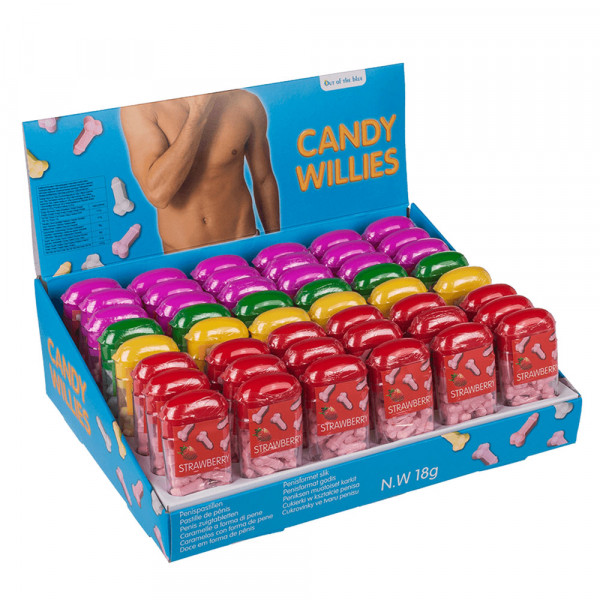 Saldainiukai dėžutėje "Candy Willies"