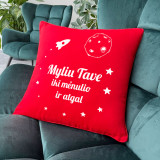 Dekoratyvinė pagalvėlė "Iki mėnulio ir atgal"