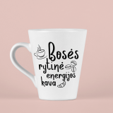 Latte puodelis "Bosės rytinė kava"