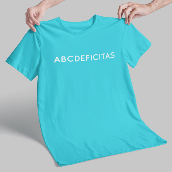 Marškinėliai "ABCDeficitas"