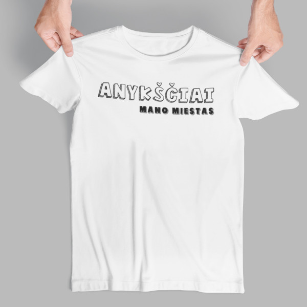 Marškinėliai "Anykščiai - mano miestas"