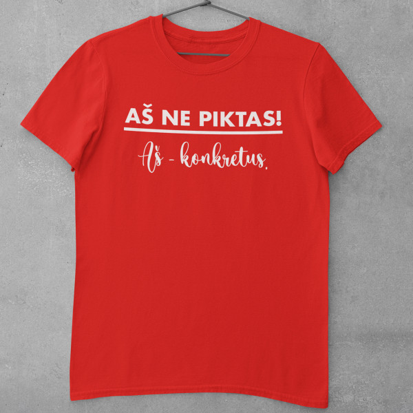 Marškinėliai "Aš ne piktas"