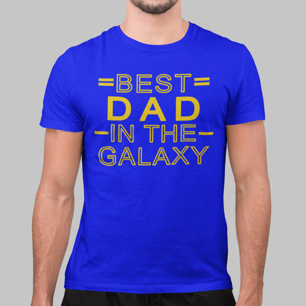 Marškinėliai "Best dad in the galaxy"