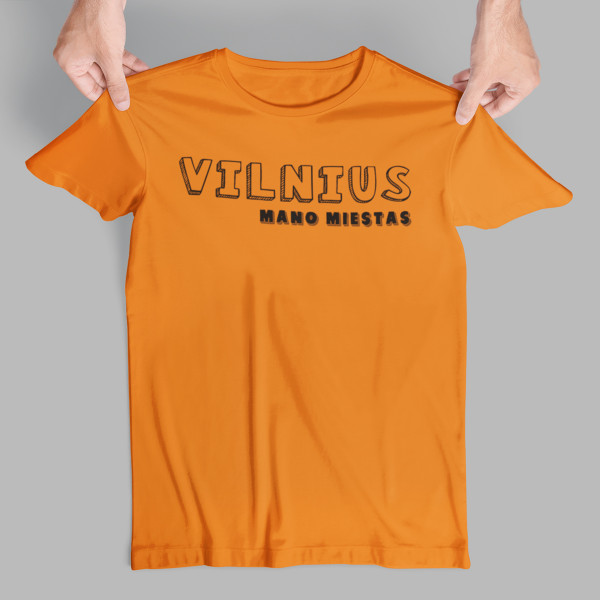 Marškinėliai "Vilnius - mano miestas"