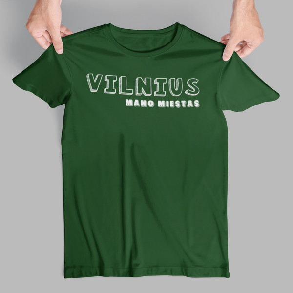 Marškinėliai "Vilnius - mano miestas"