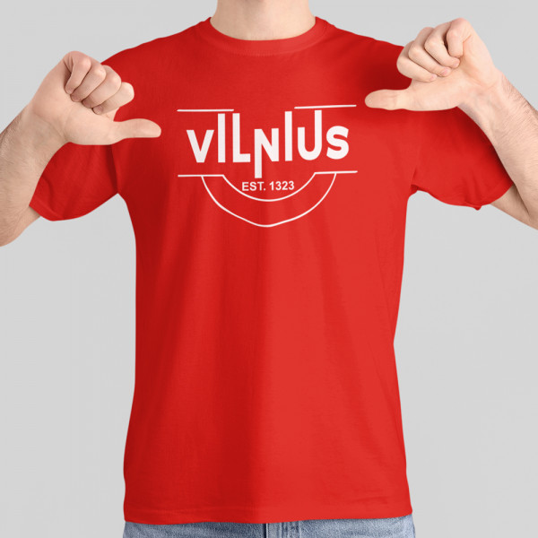 Marškinėliai "Vilnius 1323"
