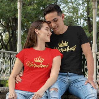 Marškinėlių komplektas "Mes karaliai"