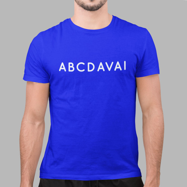 Marškinėliai "ABCDavai"