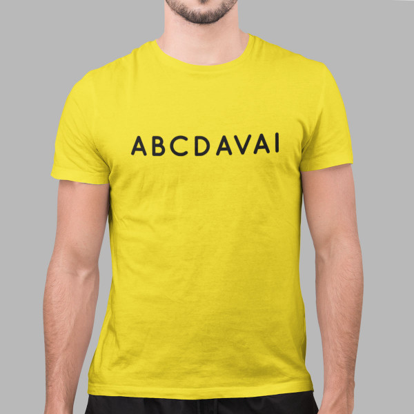 Marškinėliai "ABCDavai"