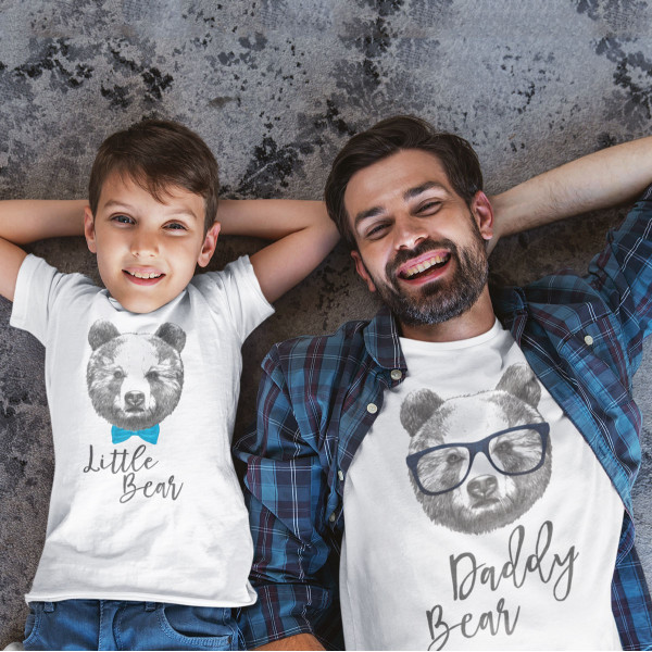 Vaikiški marškinėliai berniukams "Little bear"