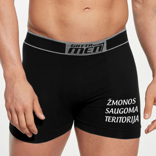 Vyriški apatiniai "Žmonos saugoma teritorija"