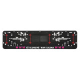 Automobilio numerių rėmelis "Aš blondinė"