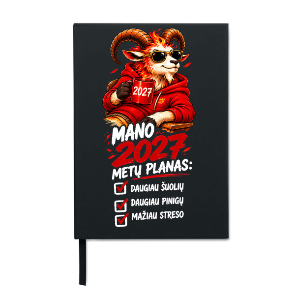 Darbo kalendorius "Mano 2027 metų planai"