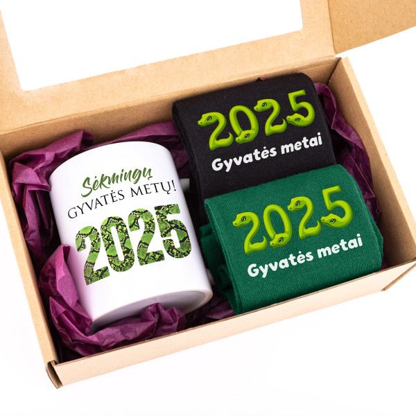 Dovanų rinkinys "2025 - Gyvatės metai"