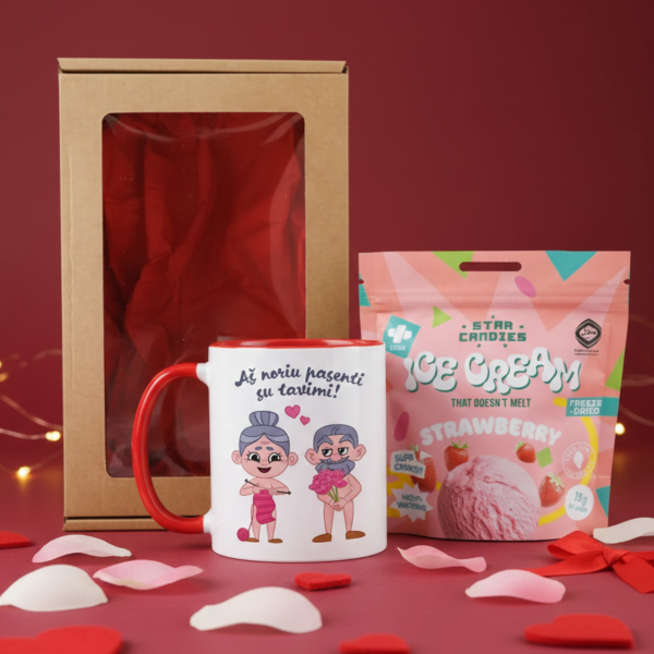 Dovanų rinkinys "Noriu pasenti su tavimi"