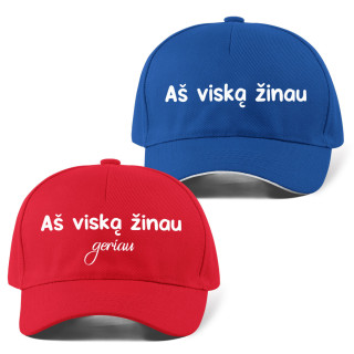 Kepuraičių komplektas "Viską žinome"