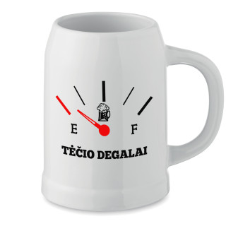 Keramikinis bokalas "Tėčio degalai"