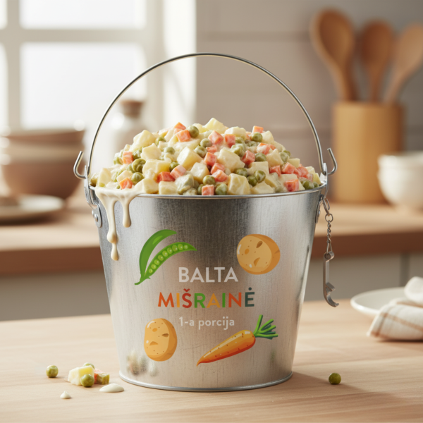 Kibiras "Balta mišrainė"