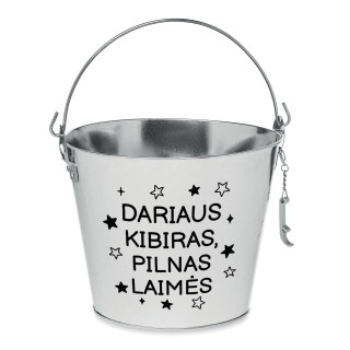 Kibiras "Kibiras, pilnas laimės" su Jūsų pasirinktu vardu