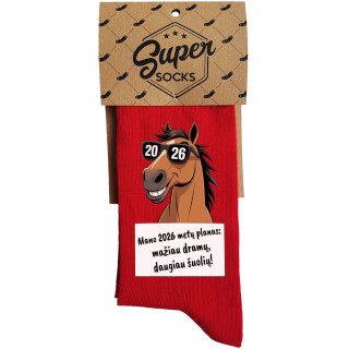 Kojinės "Mano 2026 metų planas"