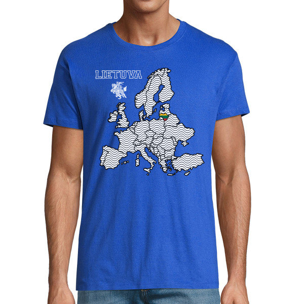 Marškinėliai "Lietuva Europos Širdyje"