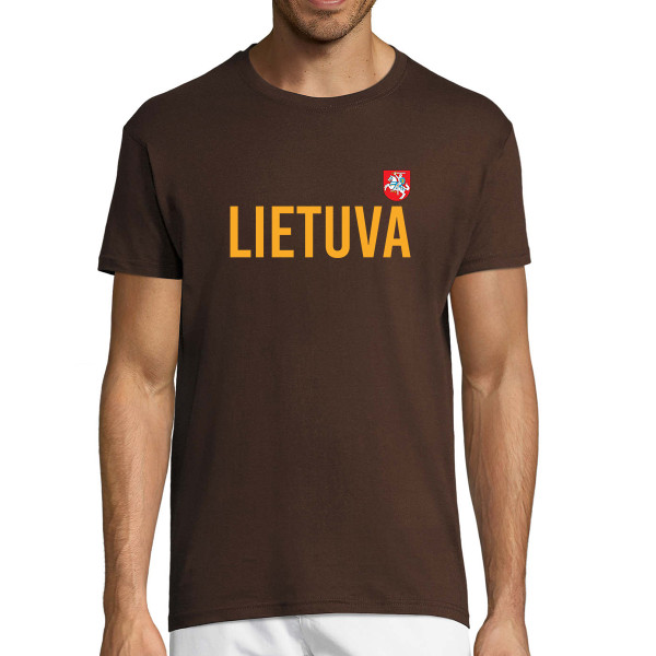 Marškinėliai "Lietuva su herbu"