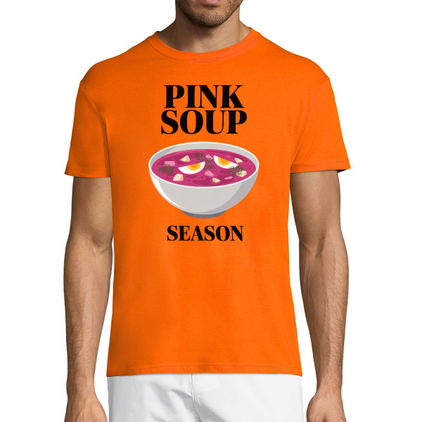 Marškinėliai "Pink soup season"