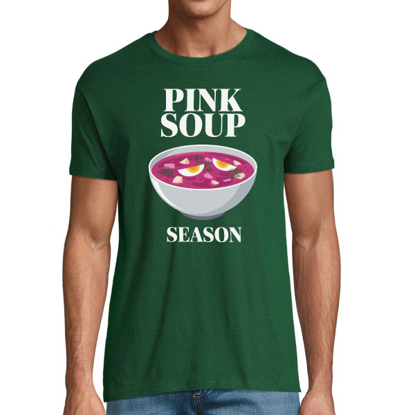 Marškinėliai "Pink soup season"