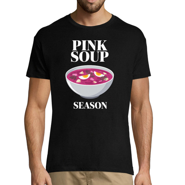 Marškinėliai "Pink soup season"