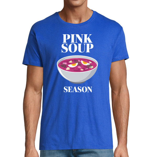 Marškinėliai "Pink soup season"