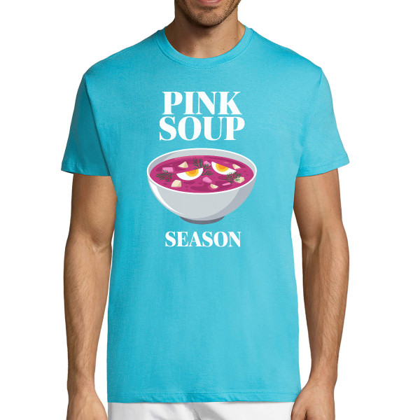 Marškinėliai "Pink soup season"
