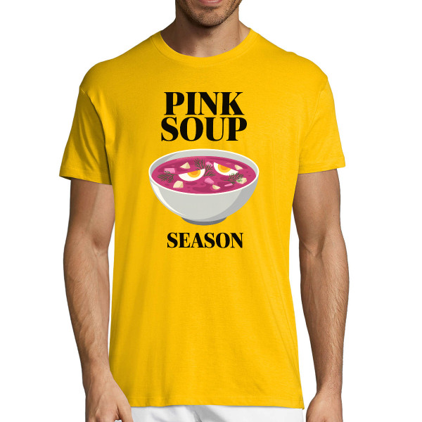 Marškinėliai "Pink soup season"