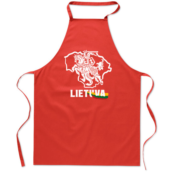 Medvilninė prijuostė "Vytis - Lietuva" Medvilninė prijuostė "Vytis - Lietuva"