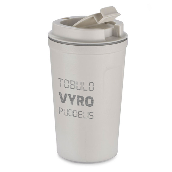 Metalinis termopuodelis "Tobulo vyro puodelis" (400ml)