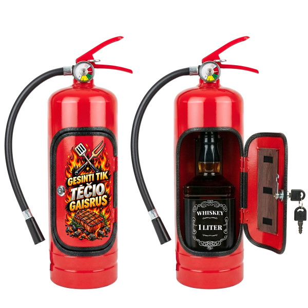 Mini baras - gesintuvas "Gesinti tik tėčio gaisrus!"