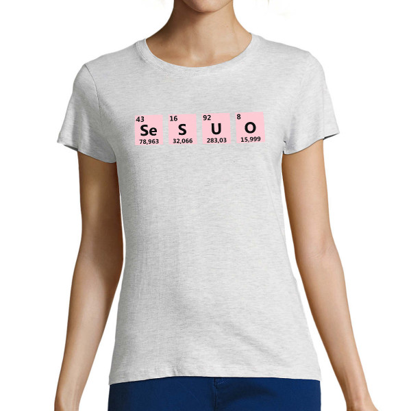 Moteriški marškinėliai "Būtinasis elementas - sesuo"