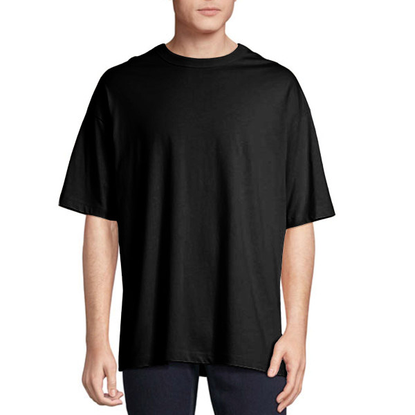 Oversized premium UNISEX marškinėliai be spaudos