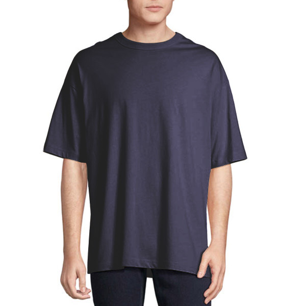 Oversized premium UNISEX marškinėliai be spaudos