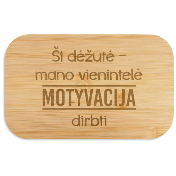 Pietų dėžutė "BEIBABOX - motyvacija dirbti"