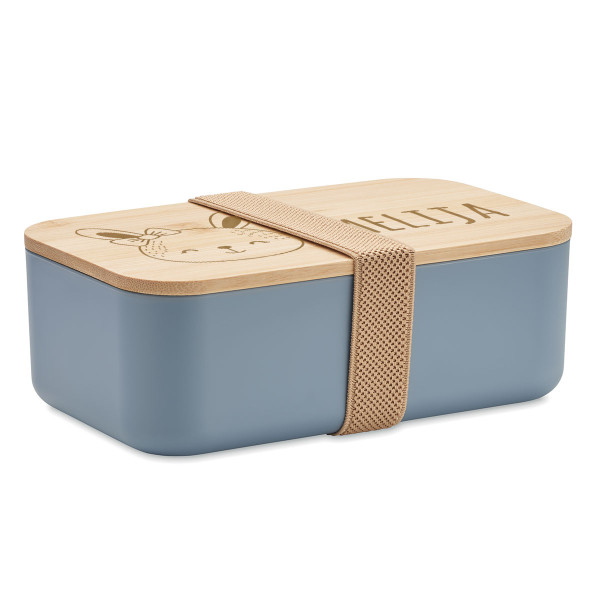 Pietų dėžutė "BEIBABOX - triušytė" su Jūsų pasirinktu vardu