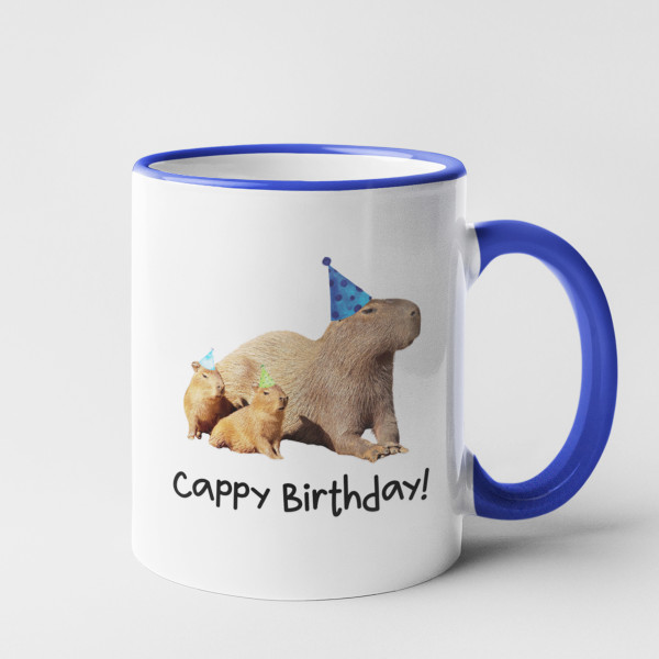 Puodelis "Cappy birthday"