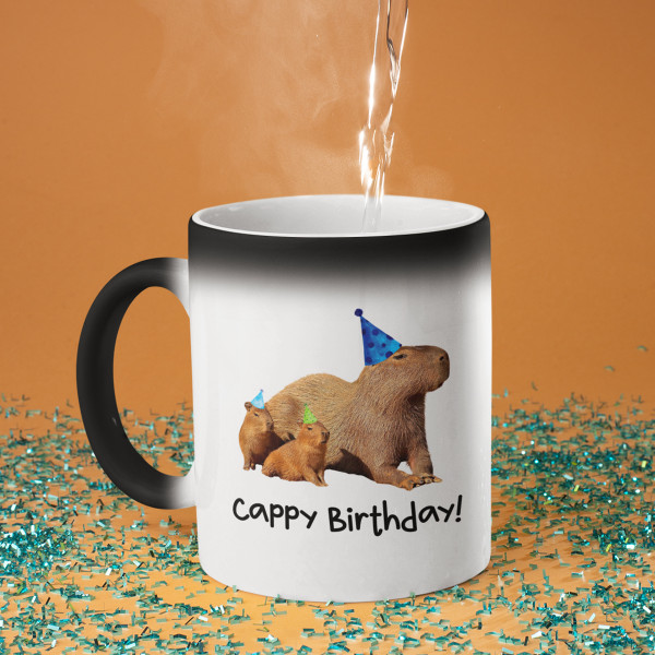 Puodelis "Cappy birthday"