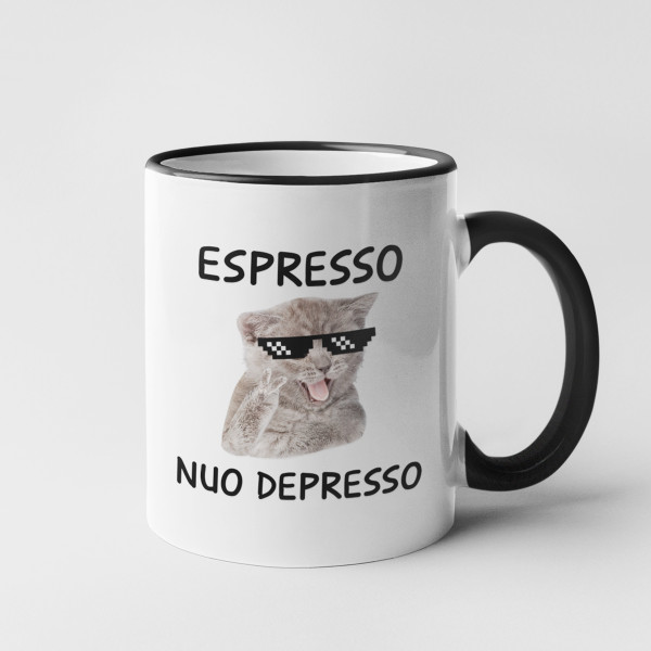 Puodelis "Espresso nuo depresso"