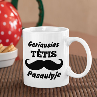 Puodelis "Geriausias tėtis pasaulyje"
