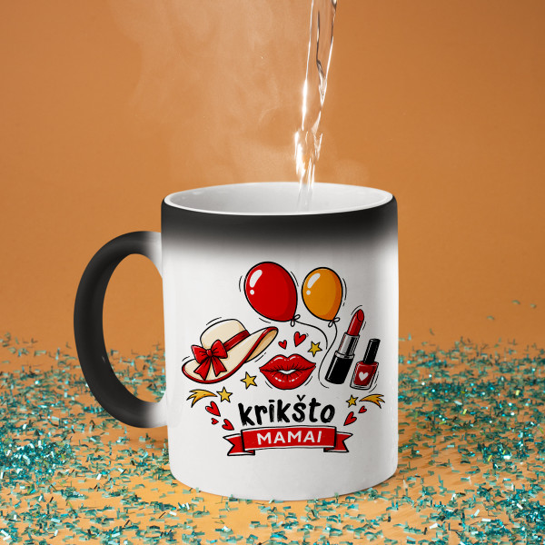 Puodelis "Krikšto mamai"